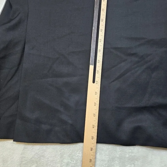 BOSS HUGO Wool Blazer Jacket Mens 38R Black Super 100‎ Suit Jacket Coat